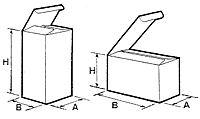 packaging dimentions diagram